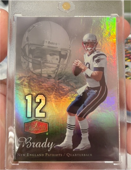 2006 Flair Showcase #57 Tom Brady — front