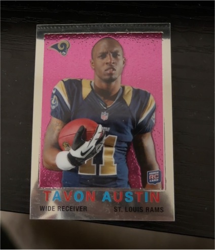 2013 Topps Chrome 1959 Mini #10 Tavon Austin — front