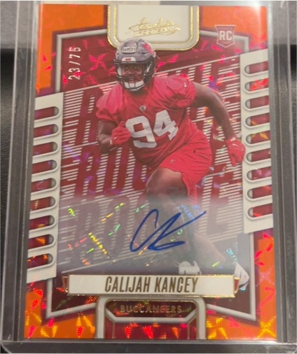 2023 Panini Absolute #155 Calijah Kancey — front