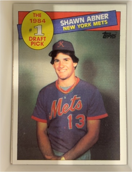 1985 Topps #282 Shawn Abner — front