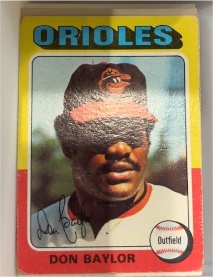 1975 Topps #382 Don Baylor — front
