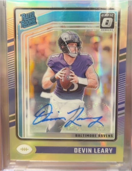 2024 Donruss Optic #227 Devin Leary — front