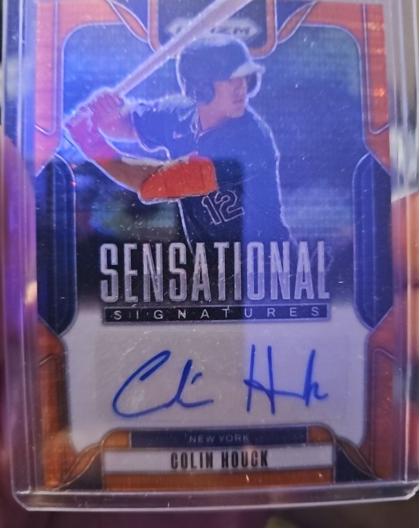 2025 Panini Prizm Sensational Signatures #SS-CH Colin Houck — front