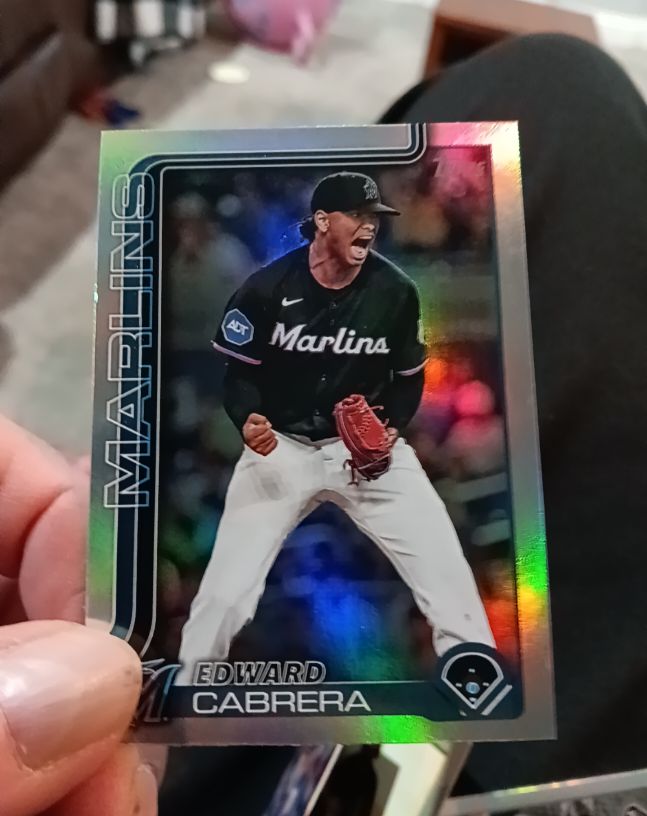 2025 Topps Series 2 #371 Edward Cabrera — front