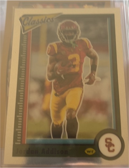 2023 Panini Chronicles Draft Picks Classics #7 Jordan Addison — front