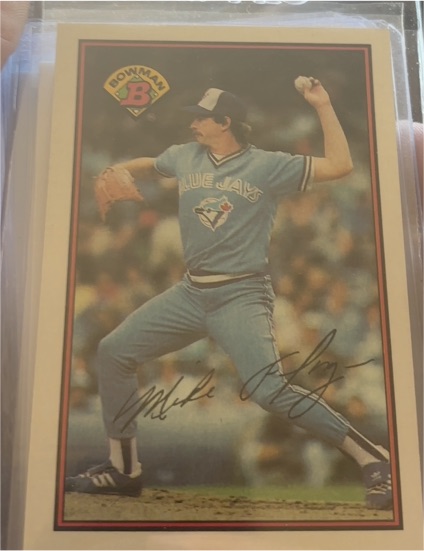 1989 Bowman #241 Mike Flanagan — front