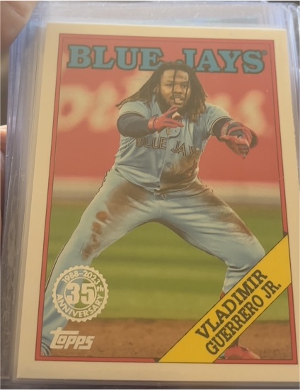 2023 Topps Update 1988 35th Anniversary #88US-46 Vladimir Guerrero Jr. — front