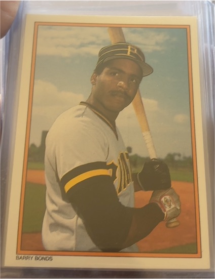 1987 Topps Glossy All-Star #30 Barry Bonds — front