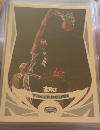 2004-05 Topps #unknown Tim Duncan — front