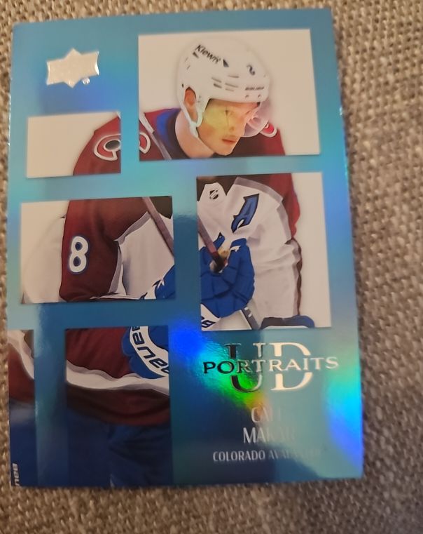 2024-25 Upper Deck Series 2 #P31 Cale Makar UD Portraits — front