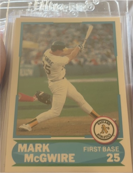 1988 Score Young Superstars I #1 Mark McGwire — front