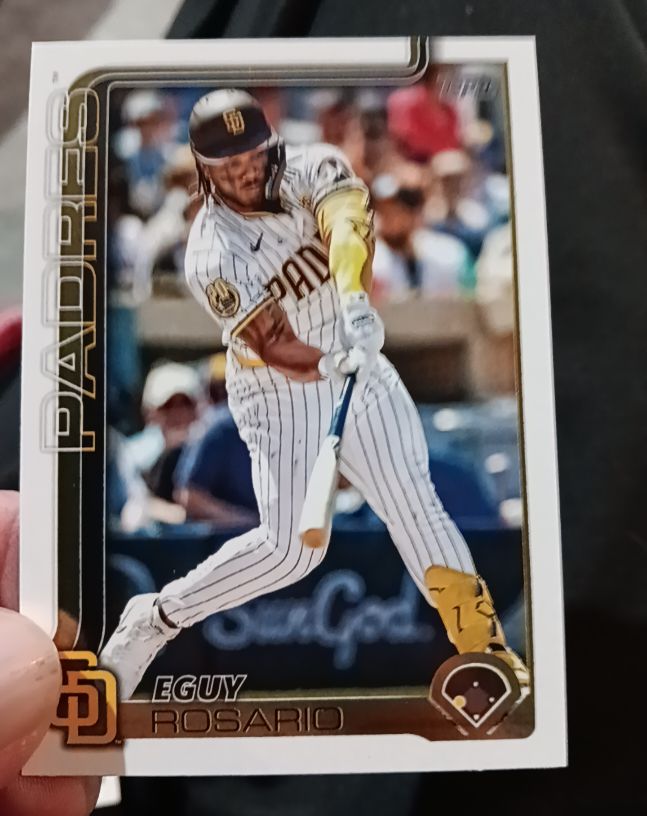 2025 Topps #624 Eguy Rosario — front
