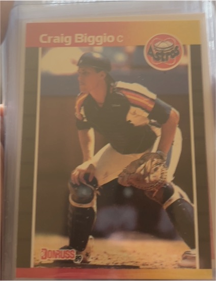 1989 Donruss #561c Craig Biggio — front