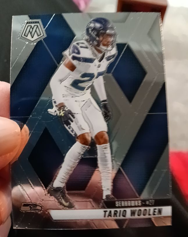 2025 Panini Mosaic #116 Tariq Woolen — front