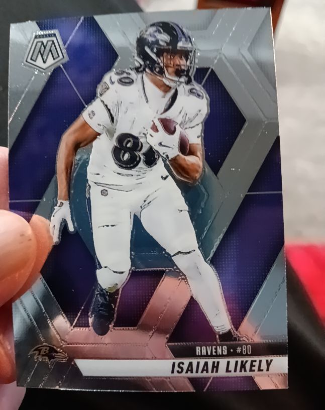 2025 Panini Mosaic #177 Isaiah Likely — front