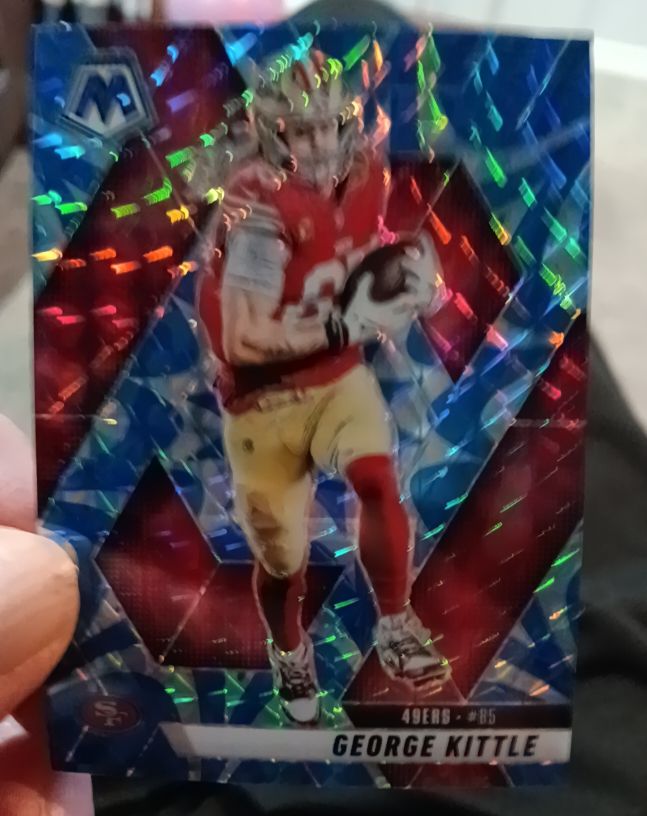 2025 Panini Mosaic #46 George Kittle — front