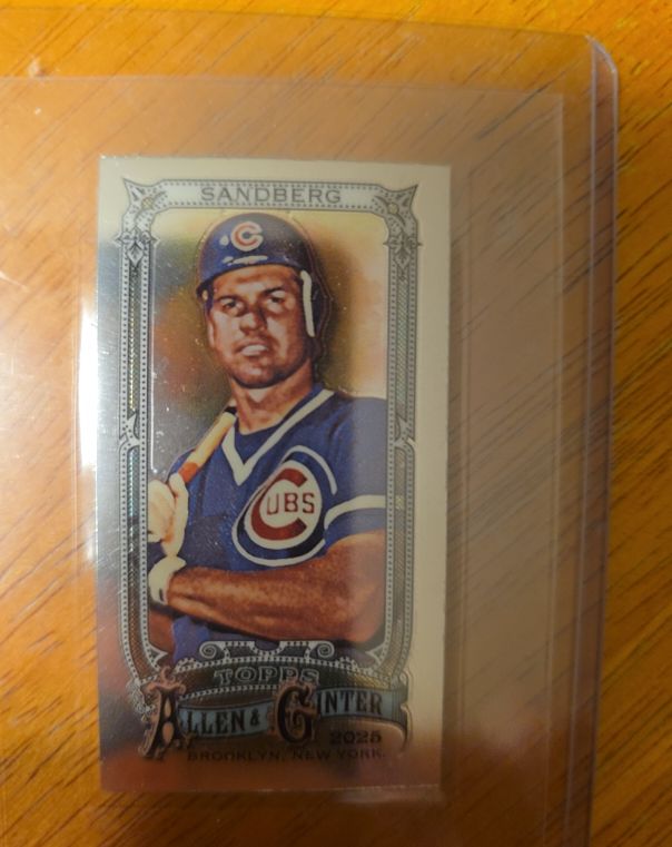 2025 Topps Allen & Ginter #15 Ryne Sandberg — front