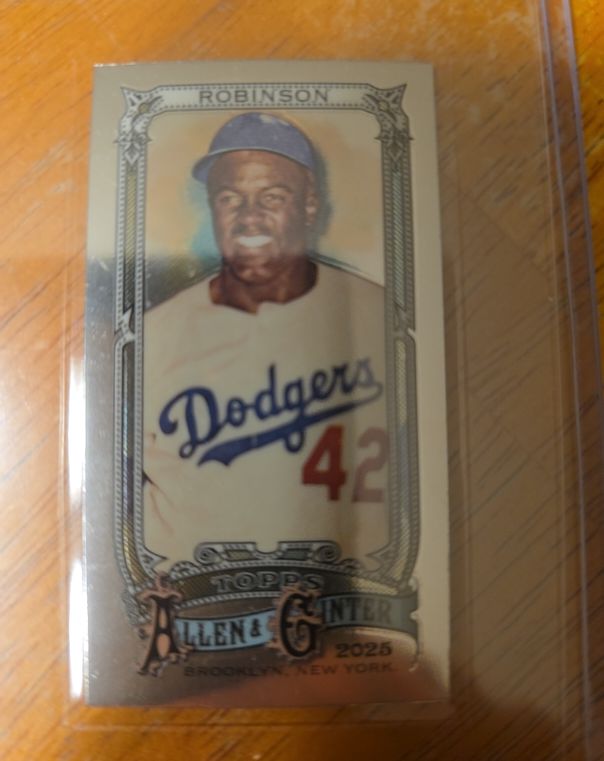 2025 Topps Allen & Ginter #31 Jackie Robinson — front