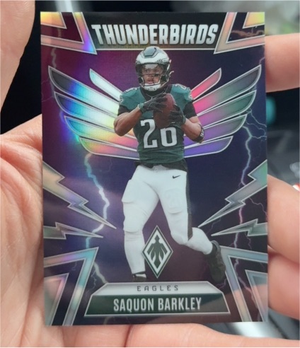 2025 Panini Phoenix Thunderbirds #42 Saquon Barkley — front
