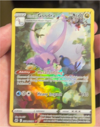 2023 Pokémon Crown Zenith GG21/GG70 Hisuian Goodra — front