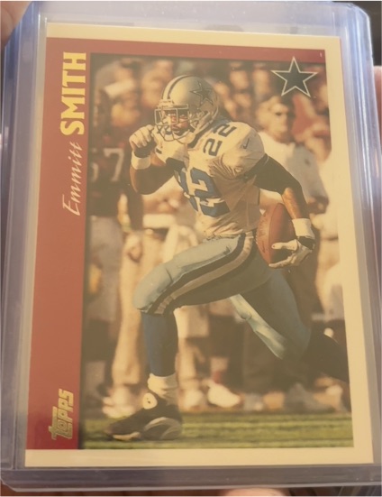 1997 Topps #220 Emmitt Smith — front