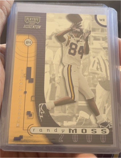 2000 Playoff Momentum #54 Randy Moss — front
