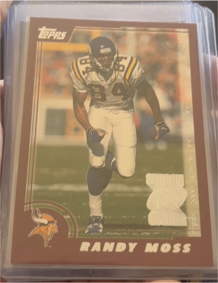 2000 Topps Season Opener #136 Randy Moss — front