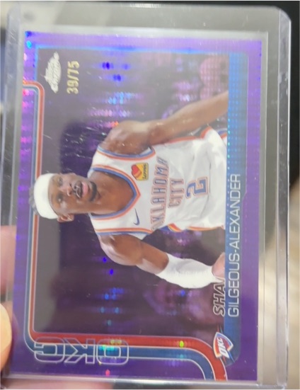 2025-26 Topps Chrome #141 Shai Gilgeous-Alexander — front