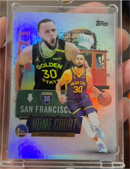 2025-26 Topps Basketball #HCA-2 Stephen Curry Home Court Advantage — front
