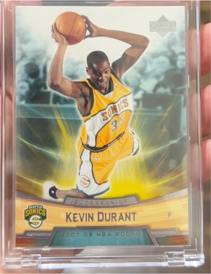 2007-08 Upper Deck NBA Rookie #11 Kevin Durant — front