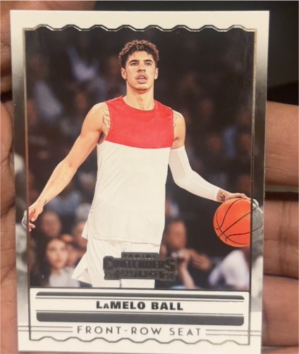 2020 Panini Contenders Draft Picks #SS-4 LaMelo Ball Front-Row Seat — front