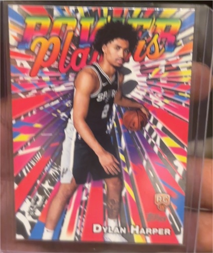 2025-26 Topps #PP-17 Dylan Harper Power Players Rookie — front