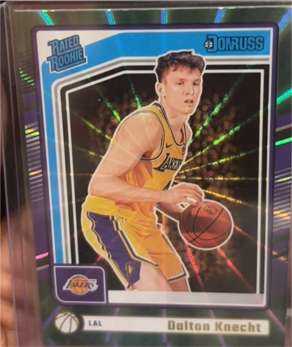 2024-25 Panini Donruss #227 Dalton Knecht — front