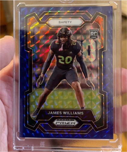 2024 Panini Prizm Draft Picks #181 James Williams — front