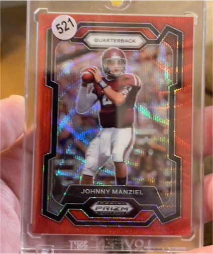 2024 Panini Prizm Draft Picks #27 Johnny Manziel — front