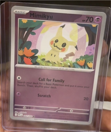 2023 Pokémon ME02: Phantasmal Flames #042 Mimikyu — front