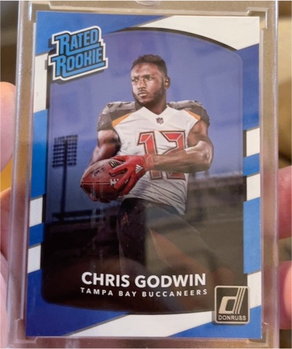 2017 Donruss #305 Chris Godwin — front