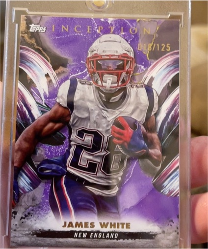 2024 Topps Inception #99 James White — front