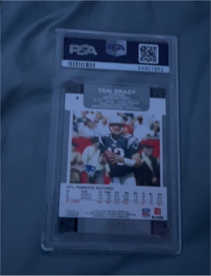 2004 Playoff Contenders #60 Tom Brady — front