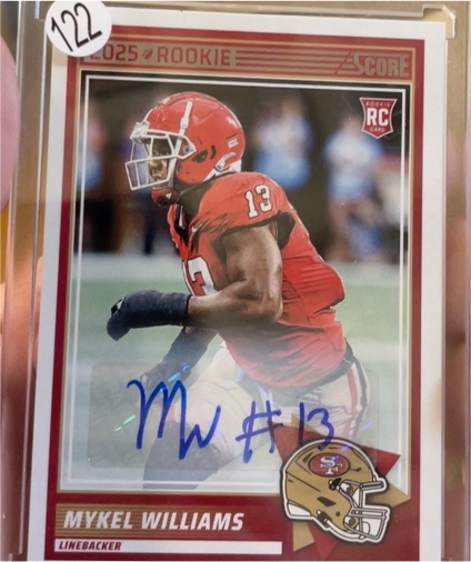 2025 Panini Score #28 Mykel Williams — front