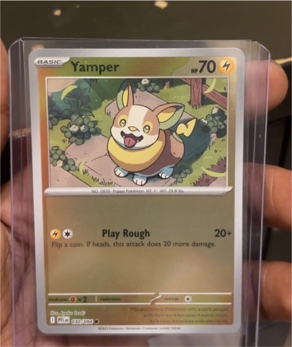 2023 Pokémon ME02: Phantasmal Flames #030 Yamper — front
