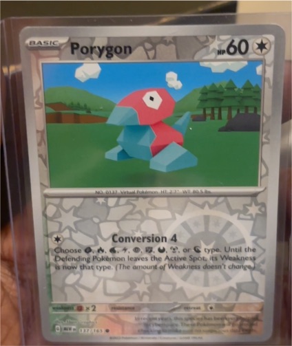 2023 Pokémon Scarlet & Violet 151 #137 Porygon — front