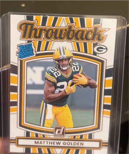 2025 Panini Donruss #9 Matthew Golden — front
