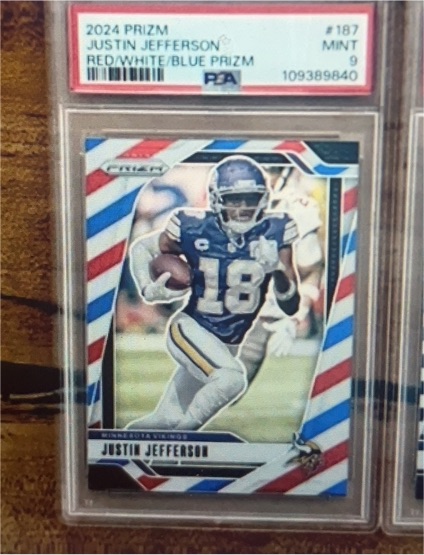 2024 Panini Prizm #187 Justin Jefferson — front