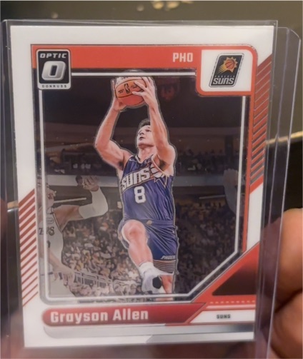 2024-25 Donruss Optic #90 Grayson Allen Phoenix Suns — front