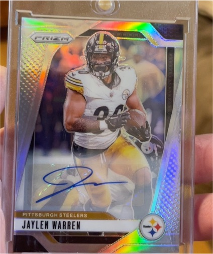 2024 Panini Prizm #36 Jaylen Warren — front