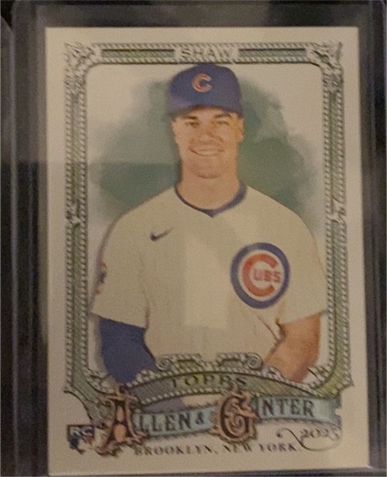 2025 Topps Allen & Ginter #143 Matt Shaw — front