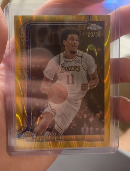 2025-26 Topps Chrome #125 Jaxson Hayes — front