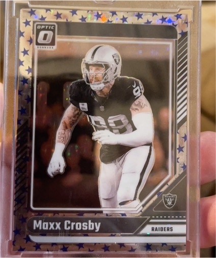 2024 Donruss Optic #105 Maxx Crosby — front