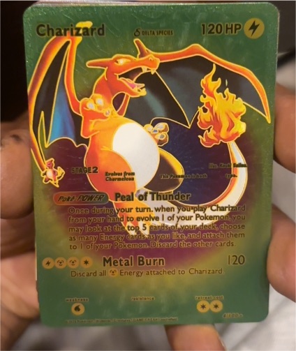 2024 Charizard Delta Species #4 Fan Art — front